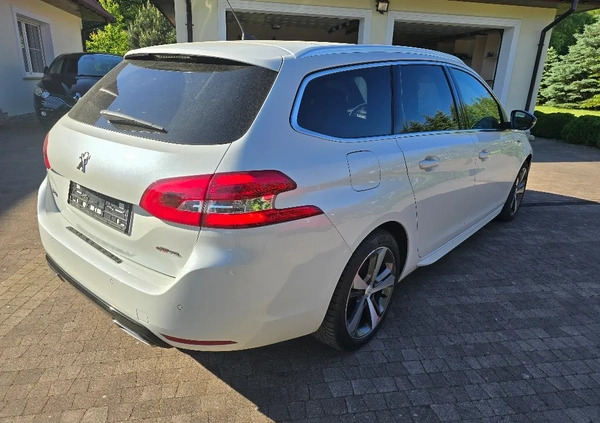 Peugeot 308 cena 48900 przebieg: 144000, rok produkcji 2019 z Rzeszów małe 407